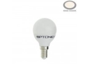 4W LED E14 G45 Birne Kunststoff Neutralweiß