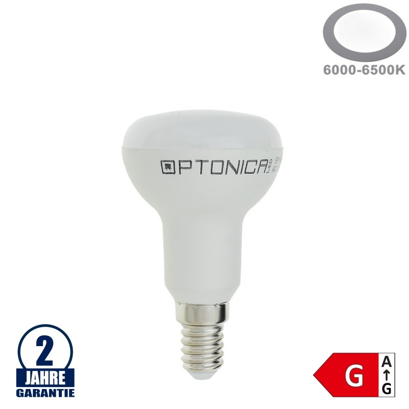 6W LED E14 R50 Spot Kunststoff Kaltweiß