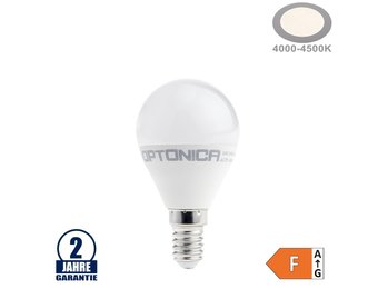 8,5W LED E14 G45 Birne Kunststoff Neutralweiß