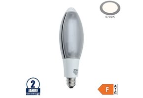 25W LED E27 Kolbenlampe Kunststoff Kaltweiß