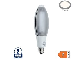 25W LED E27 Kolbenlampe Kunststoff Kaltweiß
