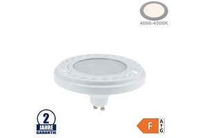 9W LED GU10/AR111 Spot 120° Neutralweiß
