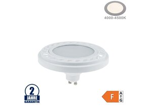 9W LED GU10/AR111 Spot 120° Neutralweiß