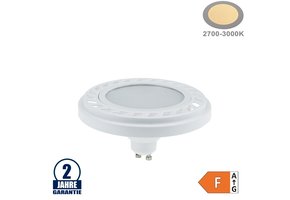 9W LED GU10/AR111 Spot 120° Warmweiß