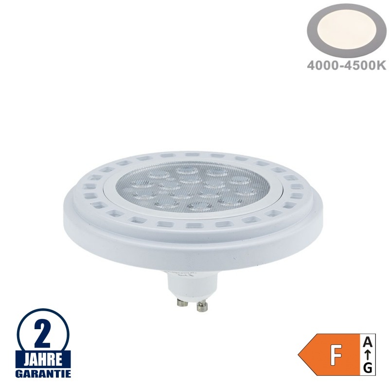 15W LED GU10/AR111 Spot 30° Neutralweiß