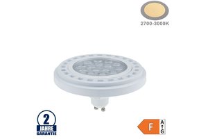 15W LED GU10/AR111 Spot 30° Warmweiß