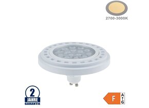 15W LED GU10/AR111 Spot 30° Warmweiß
