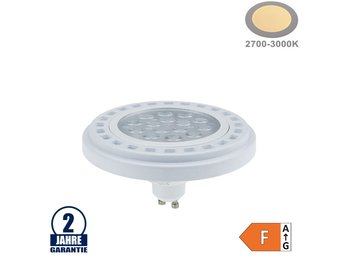 15W LED GU10/AR111 Spot 30° Warmweiß