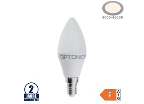8,5W LED E14 Kerze Kunststoff Neutralweiß