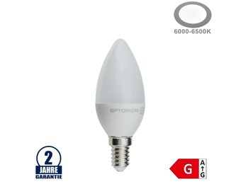 6W LED E14 Kerze Kunststoff Kaltweiß