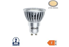 4W LED COB GU10 Spot Warmweiß
