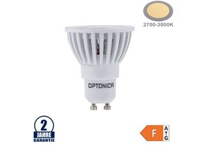 4W LED COB GU10 Spot Warmweiß Weiß