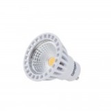 4W LED COB GU10 Spot Warmweiß Weiß