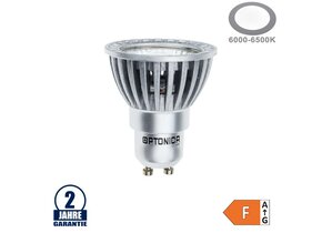 6W LED COB GU10 Spot Kaltweiß