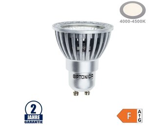 6W LED COB GU10 Spot Neutralweiß