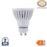 6W LED COB GU10 Spot Warmweiß Weiß