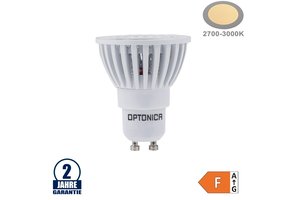 6W LED COB GU10 Spot Warmweiß Weiß