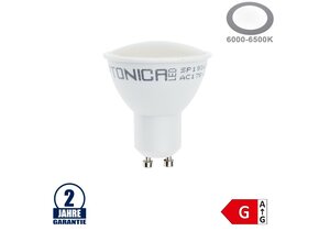 7W LED SMD GU10 Spot 110° Kaltweiß