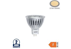 4W LED COB GU5.3/MR16 Spot Warmweiß