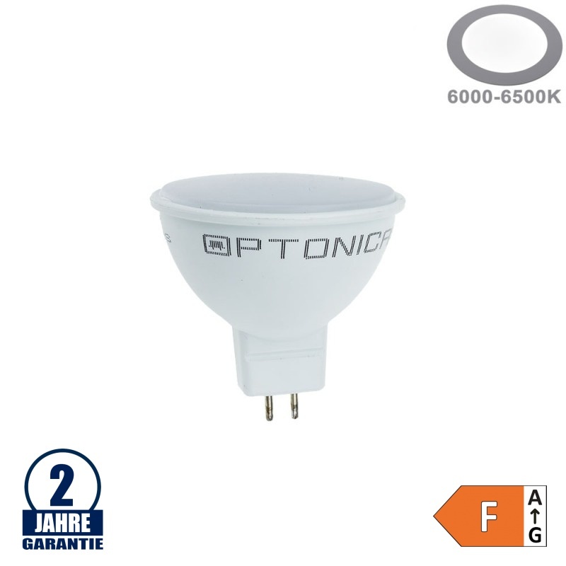 5W LED SMD GU5.3/MR16 Spot 110° Kaltweiß