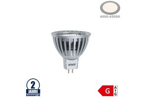 6W LED COB GU5.3/MR16 Spot Neutralweiß
