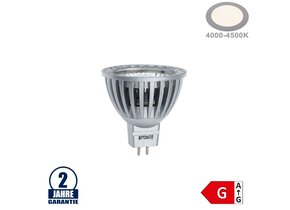 6W LED COB GU5.3/MR16 Spot Neutralweiß