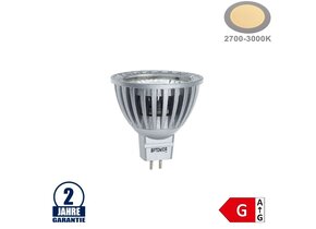 6W LED COB GU5.3/MR16 Spot Warmweiß
