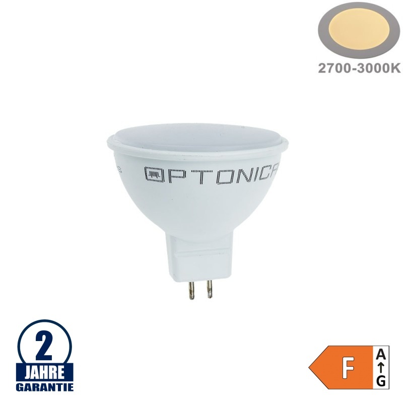 7W LED SMD GU5.3/MR16 Spot 110° Warmweiß