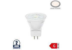 3W LED MR11/G4 Spot 38° Neutralweiß