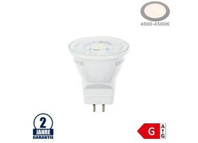 3W LED MR11/G4 Spot 38° Neutralweiß