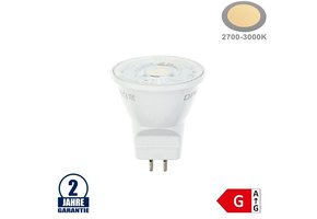 3W LED MR11/G4 Spot 38° Warmweiß