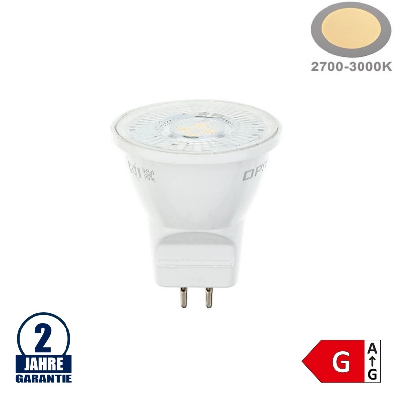 3W LED MR11/G4 Spot 38° Warmweiß