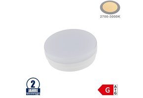 7W LED GX53 Spot 180° Warmweiß