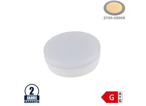 7W LED GX53 Spot 180° Warmweiß