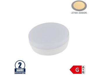 7W LED GX53 Spot 180° Warmweiß