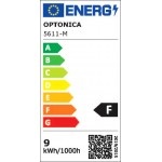 9W LED G13/T8 Kunststoff/Aluminium Röhre 60cm Kaltweiß mit Starter