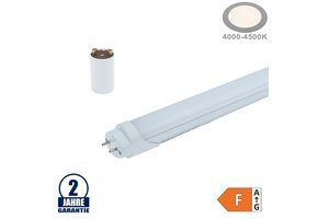 9W LED G13/T8 Kunststoff/Aluminium Röhre 60cm Neutralweiß mit Starter