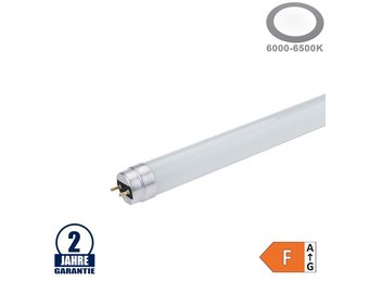 18W LED G13/T8 Glas Röhre 120cm Kaltweiß CL