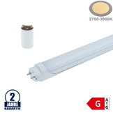 22W LED G13/T8 Kunststoff/Aluminium Röhre 150cm Warmweiß mit Starter