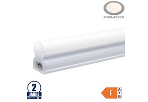 4W LED Röhre T5 mit Kunststoffgehäuse 31CM, 230V, Matt Neutralweiß