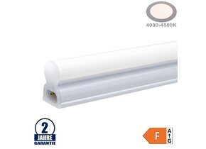 4W LED Röhre T5 mit Kunststoffgehäuse 31CM, 230V, Matt Neutralweiß