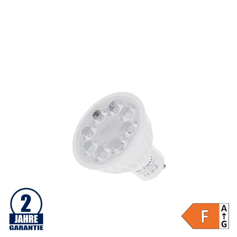 Mi-Light 2.4GHz GU10 RGB+CCT LED Spotlight 4W