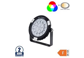9W RGB+CCT LED Garden Light