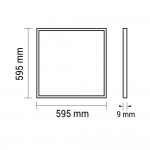 45W 60x60cm LED Panel Kaltweiß