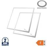45W 60x60cm LED Frame Panel 6000K 2Stk.