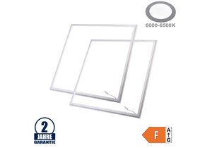 45W 60x60cm LED Frame Panel 6000K 2Stk.