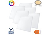 45W 60x60cm LED Panel HIGH CRI Warmweiß 6 Stk.