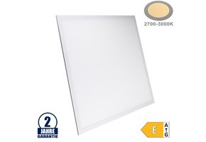 36W 62x62cm LED Panel 100Lm/W Warmweiß