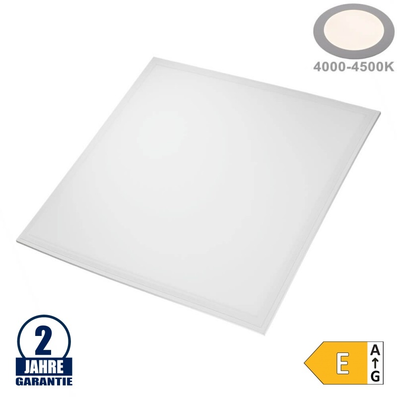 36W 62x62cm LED Panel 100Lm/W UGR19 Neutralweiß