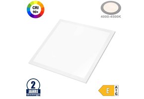 36W 62x62cm LED Panel 100Lm/W CRI90+ Neutralweiß